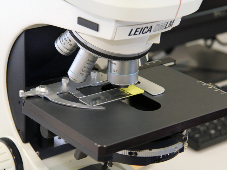 Photo: Hereon/general Light-optical microscope of Leica