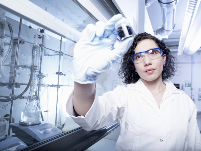 Scientist in the laboratory
